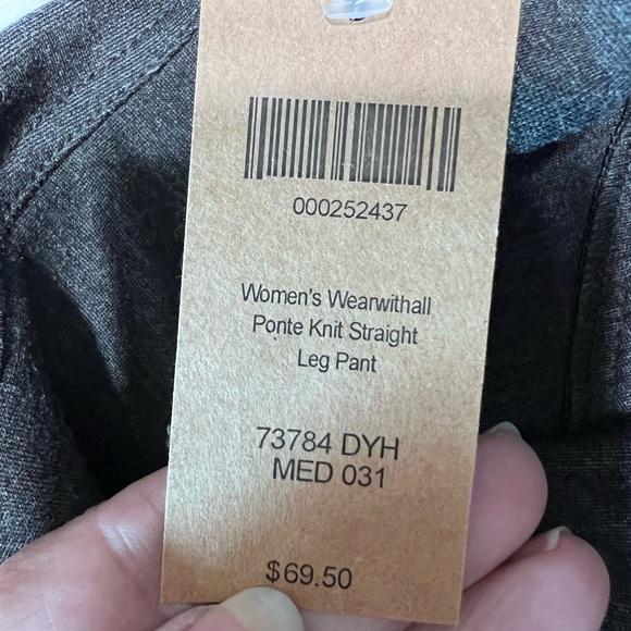 Duluth Trading Ponte knit pan - Picture 5 of 7